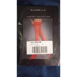 Bluebella Red Valentine Heart Thigh High S/M